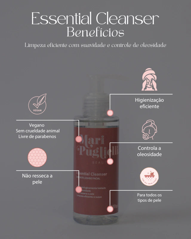 Essential Cleanser - Sabonete Líquido Facial